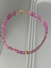 KARMA BY HANNA - Simply Rubis Necklace