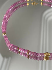KARMA BY HANNA - Simply Rubis Necklace