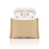 lnestudio - Beige AirPods Cover in Vegan Leather