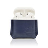 lnestudio - Vegan AirPods Cover in Navy Blue textured vegan leather