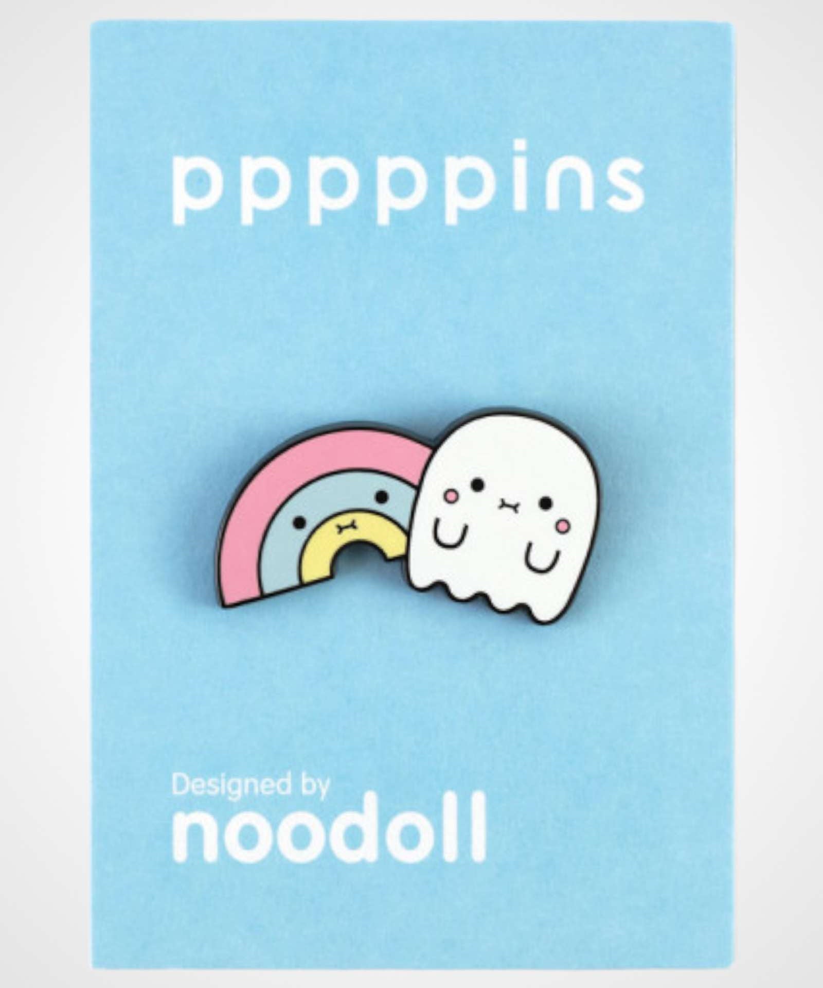 NOODOLL - RICEBOO Rainbow Enamel Pin