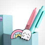 NOODOLL - RICEBOO Rainbow Enamel Pin