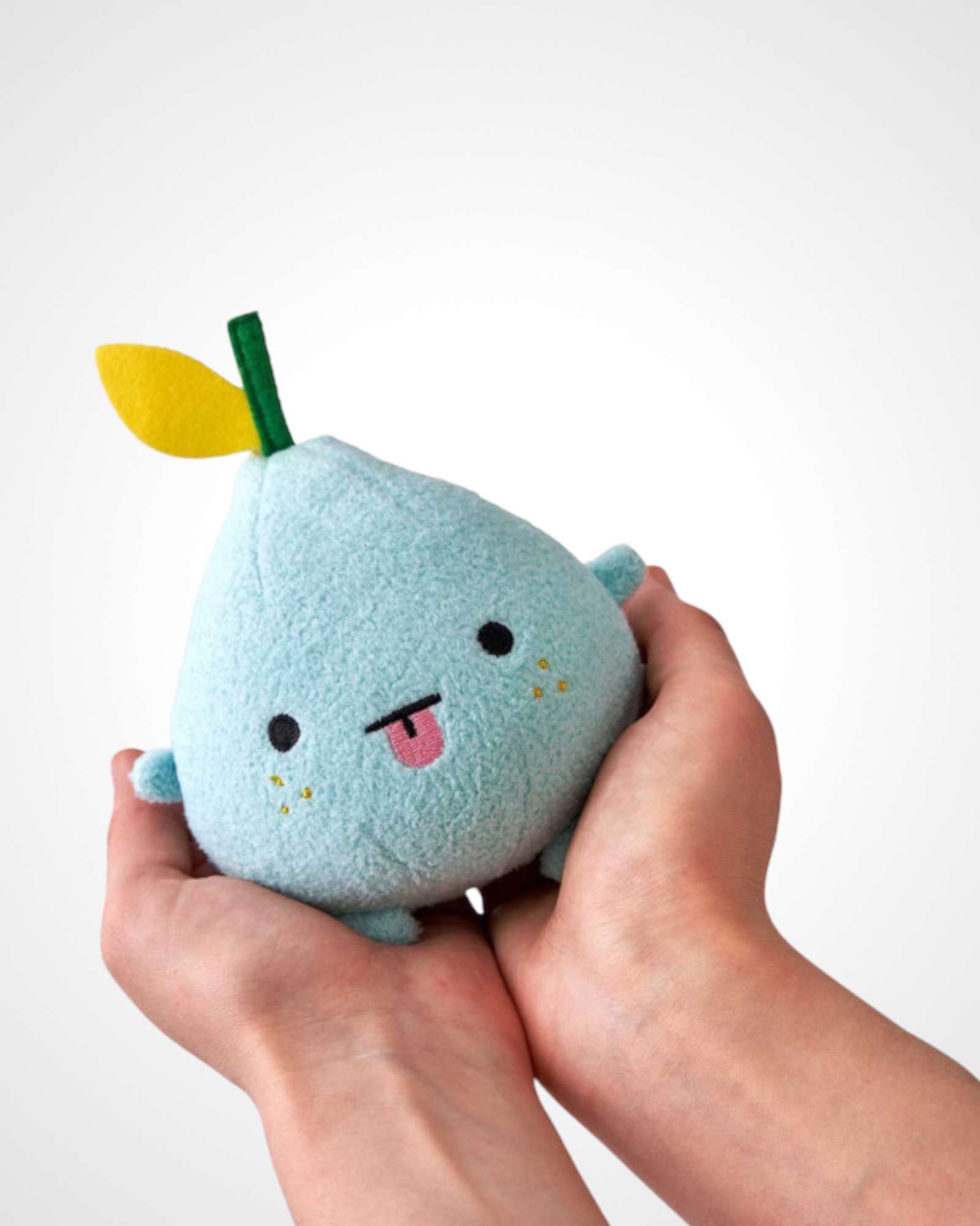 NOODOLL - RICEPEAR Mini Plush Toy | Minty Blue