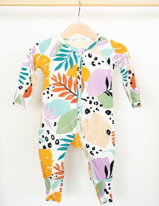 TILOUCO - Organic Cotton Baby Pyjamas | Tropic