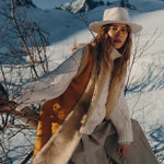 VAN PALMA - ANNA Felt Fedora | Off White