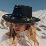VAN PALMA - ANNA Wool-felt Fedora Hat | Forrest Green
