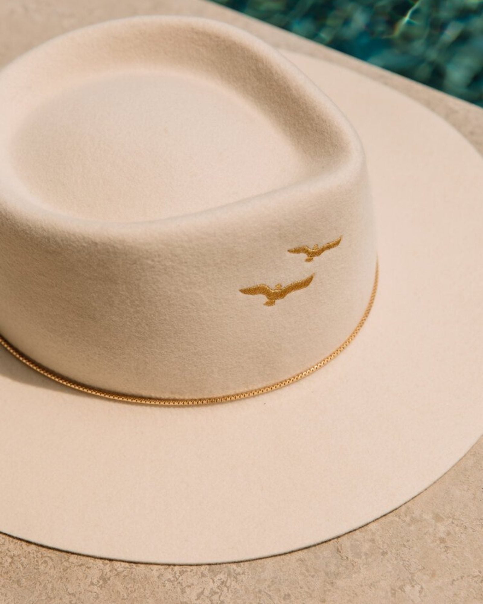 VAN PALMA - GAIA Felt Hat | Off White
