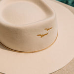 VAN PALMA - GAIA Felt Hat | Off White