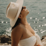 VAN PALMA - GAIA Felt Hat | Off White