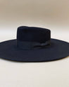 VAN PALMA - PAUL Wide Trim Bow Hat | Black