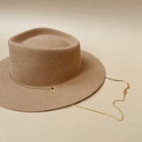 VAN PALMA - ULYSSE Bi-Chain Fedora | Beige