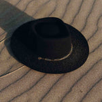 VAN PALMA - ULYSSE Bi-Chain Fedora | Black
